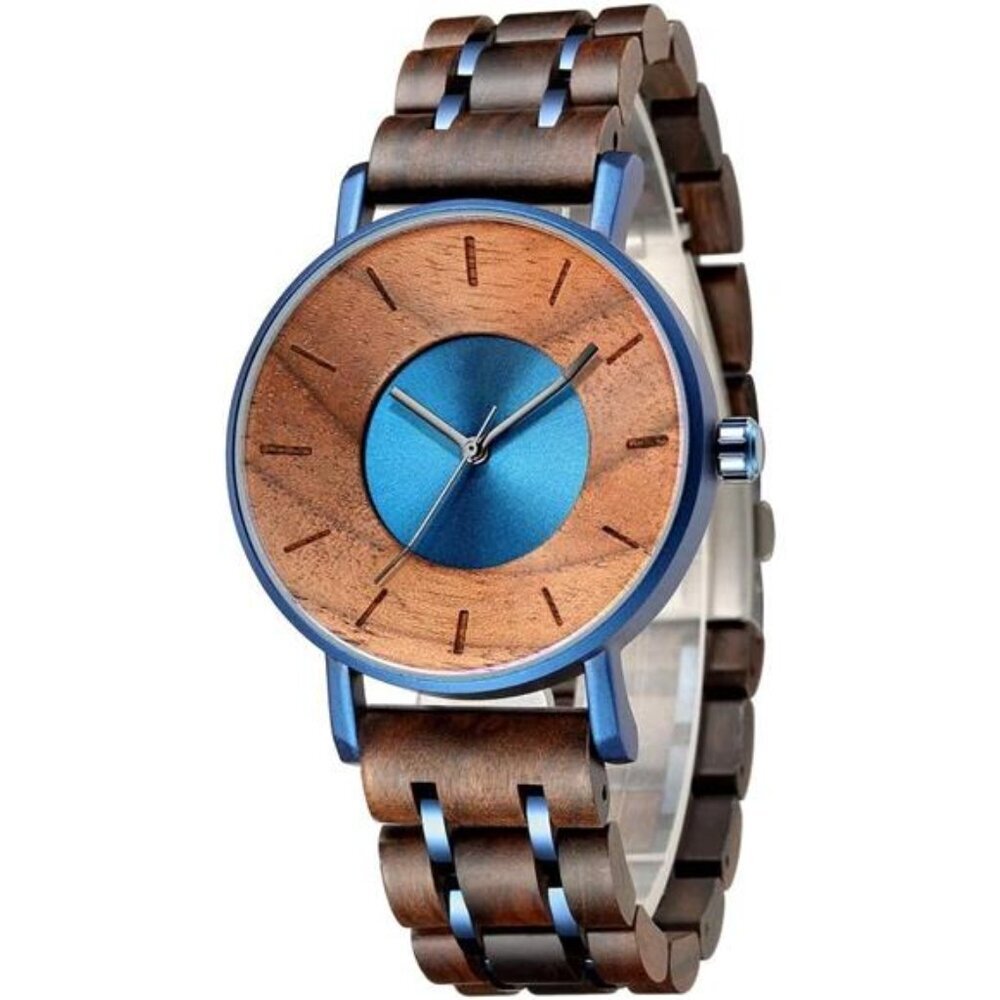 New Mens Luxury Casual Wooden Watch